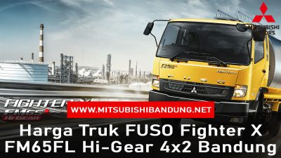 Harga Truk FUSO Fighter X FM65FL Hi-Gear 4x2 Bandung