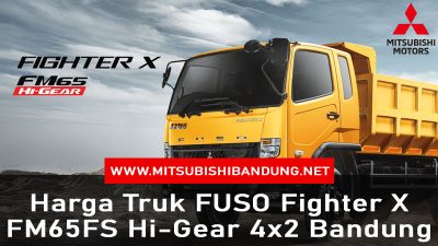 Harga Truk FUSO Fighter X FM65FS Hi-Gear 4x2 Bandung